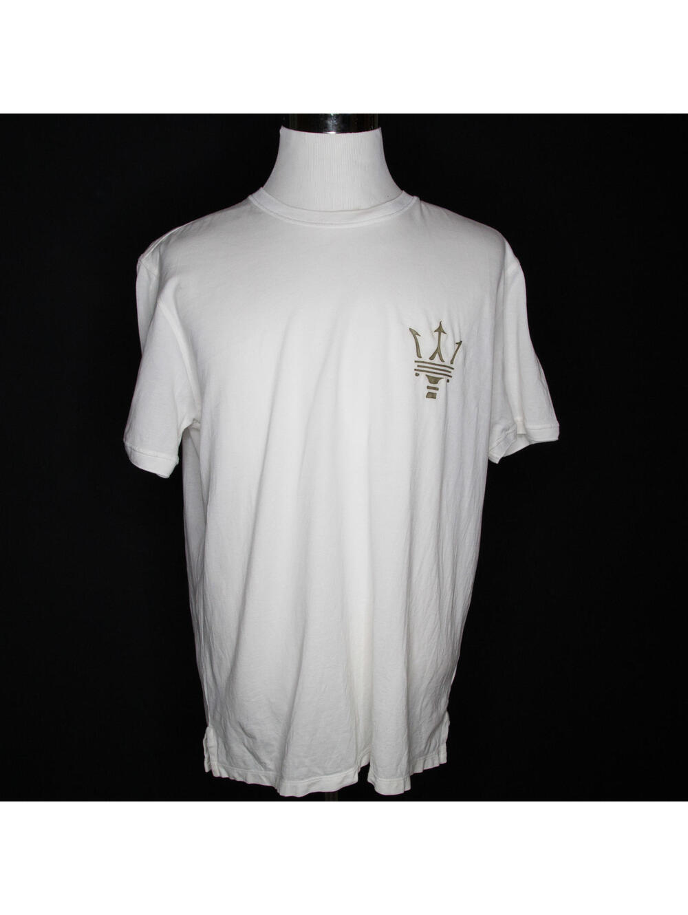 Men’s Ermenegildo Zegna Exclusive for Maserati White T-Shirt Sz XL / 54